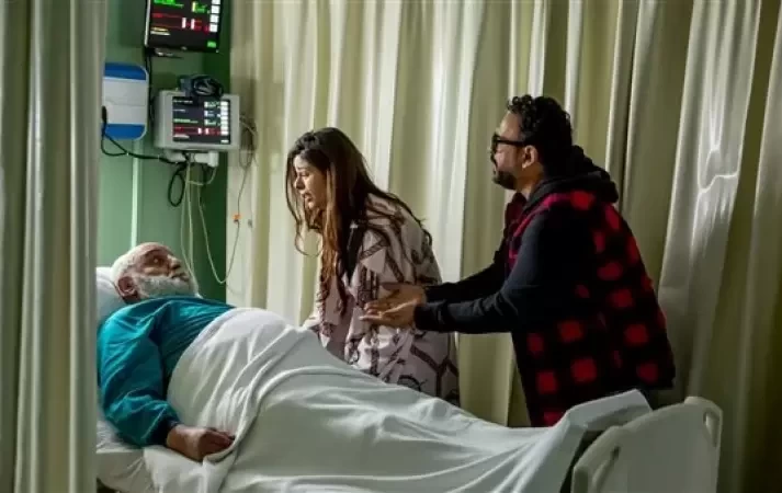 مسلسل مكتوب عليا الحلقة 14.. أكرم حسني يتزوج أيتن عامر بالإكراه