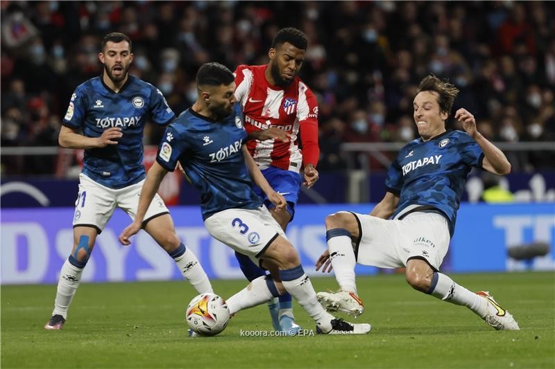 بالصور : أتلتيكو مدريد يزاحم إشبيلية على وصافة الليجا