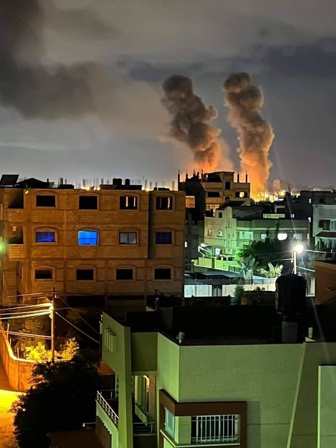 جيش الاحتلال يُصدر بياناً بعد قصف موقعين للمقاومة في غزّة