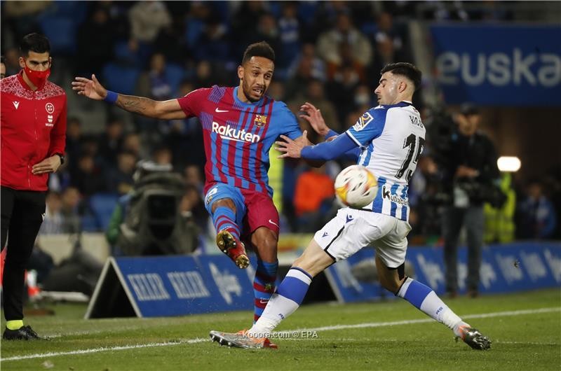 بالصور: برشلونة يقفز للوصافة بالفوز على سوسيداد