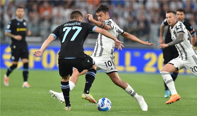 بالصور.. لاتسيو ينتزع تعادلا قاتلا من يوفنتوس