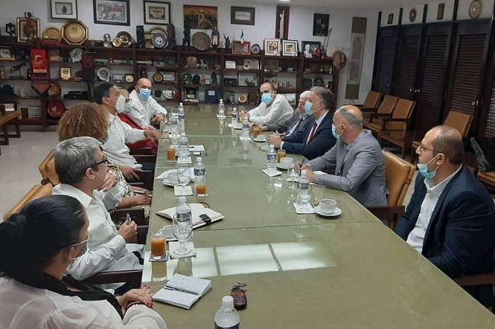 طالع تفاصيل لقاء الوزير عساف بمسؤولي الحزب الشيوعي الكوبي وممثلي معهد الصداقة مع الشعوب