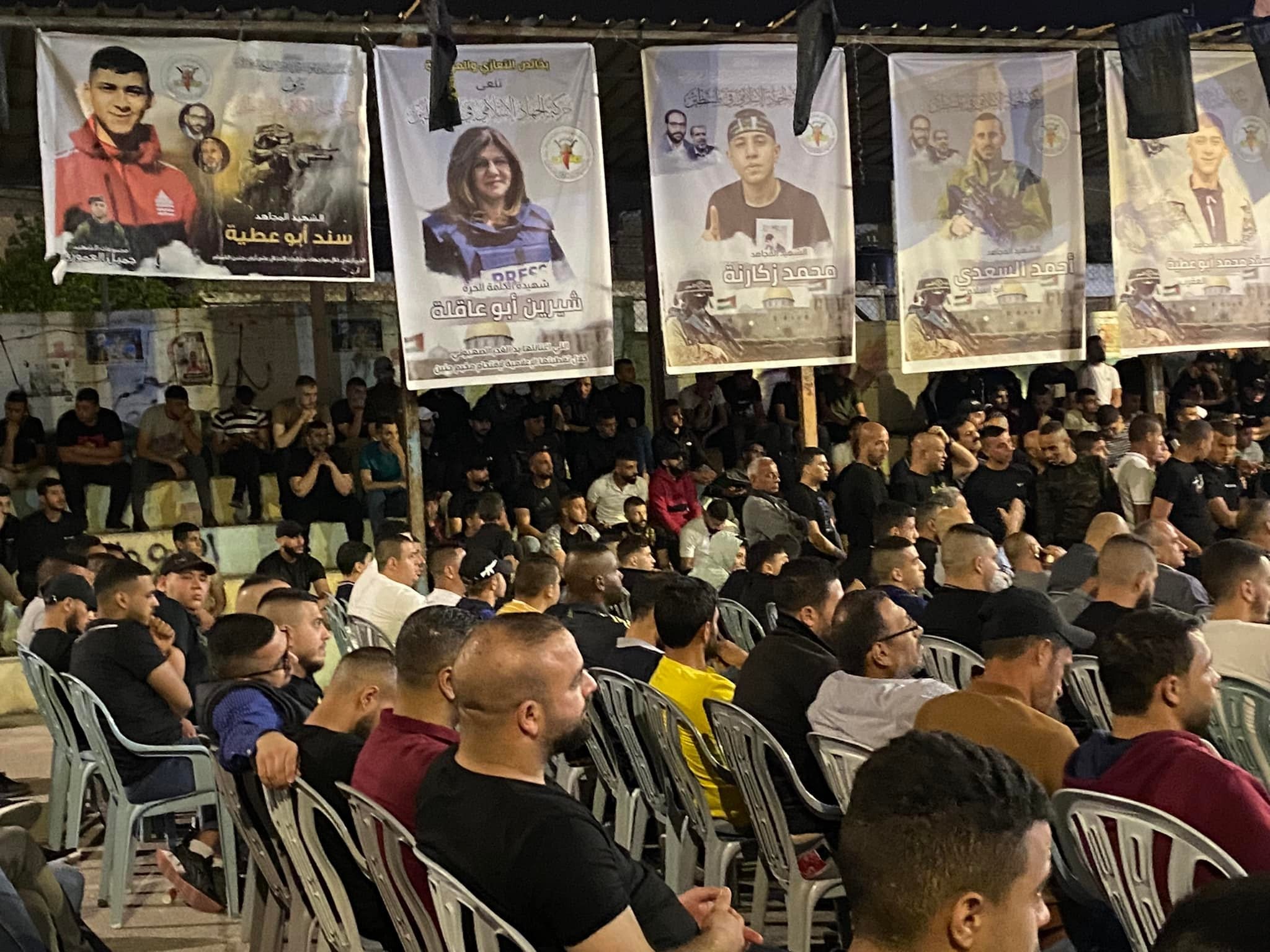 جنين: إقامة مهرجان تأبين للصحفية أبو عاقلة وشهداء المخيم