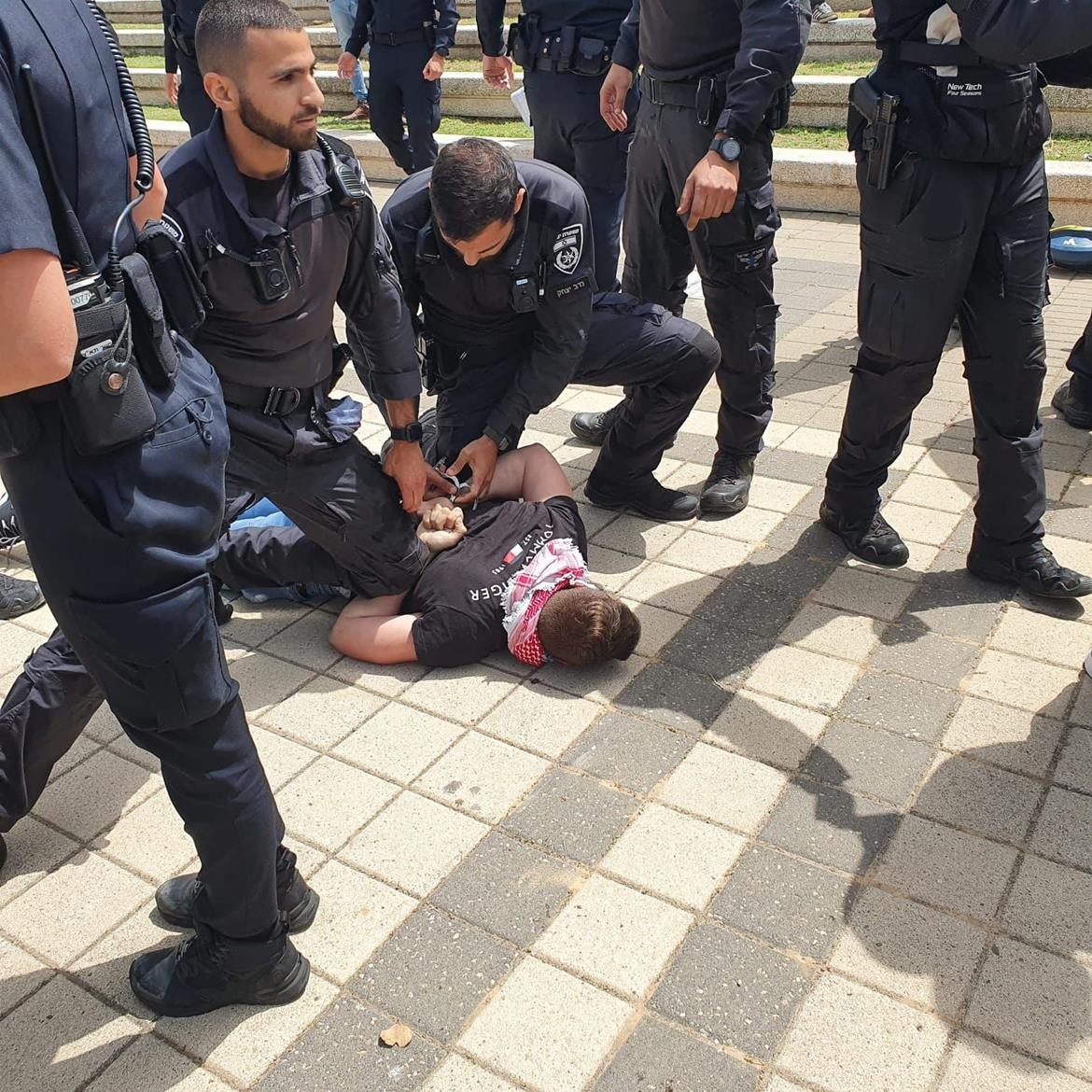اعتقال طلبة فلسطينيين خلال إحياء ذكرى النكبة بجامعتي حيفا و"تل أبيب"