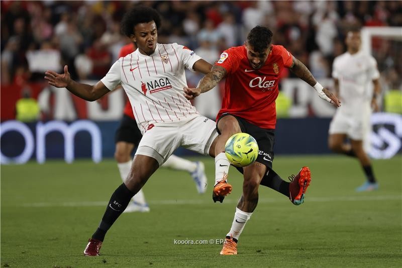 بالصور : مايوركا يؤجل تأهل إشبيلية لدوري الأبطال