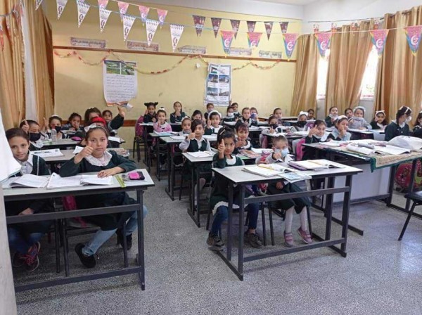 استئناف الدراسة في مدارس قطاع غزة