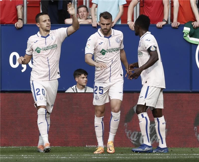 بالصور : خيتافي يخطف نقطة من أوساسونا