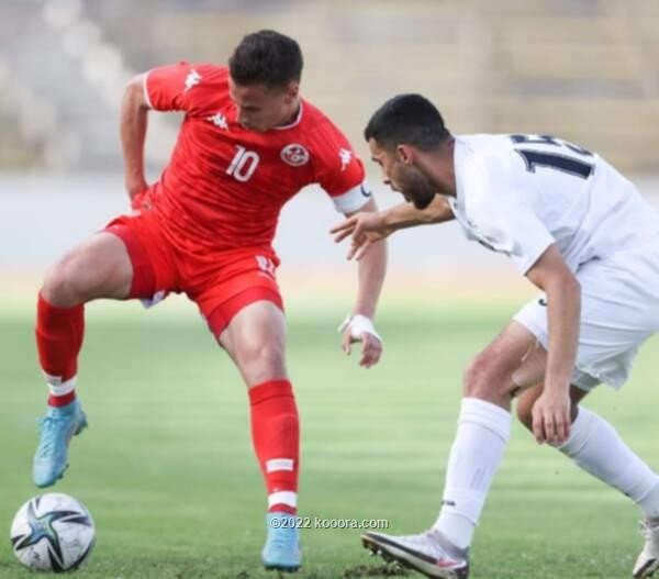 بالصور.. الأولمبي التونسي يهزم نظيره الفلسطيني وديا