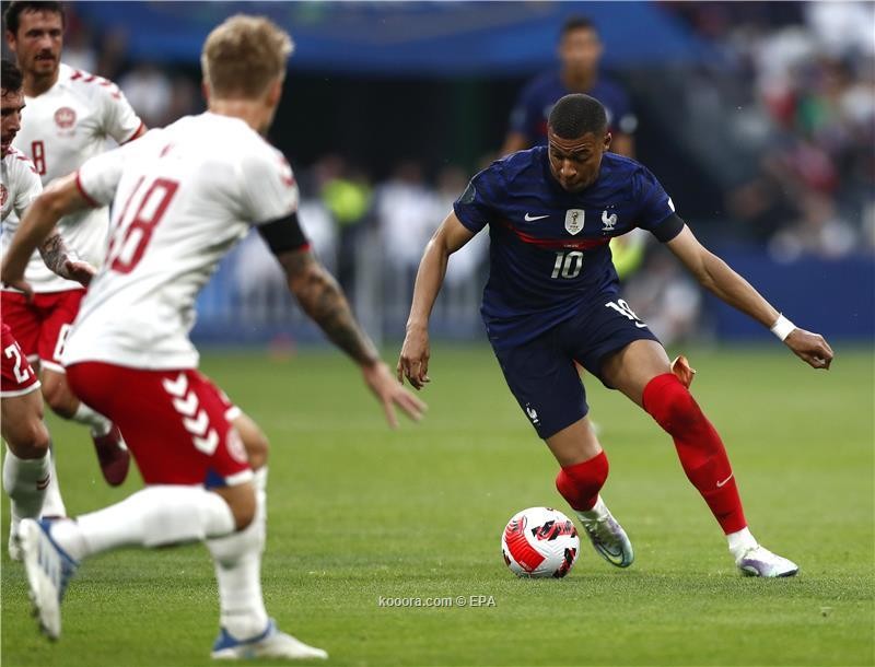 بالصور.. الدنمارك تصعق فرنسا بالبديل السوبر