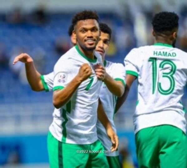 بالصور: السعودية تكتسح طاجيكستان في بطولة آسيا تحت 23 عامًا