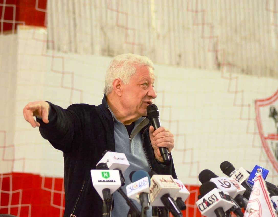 رئيس الزمالك يعتذر للعامري فاروق وخالد مرتجي