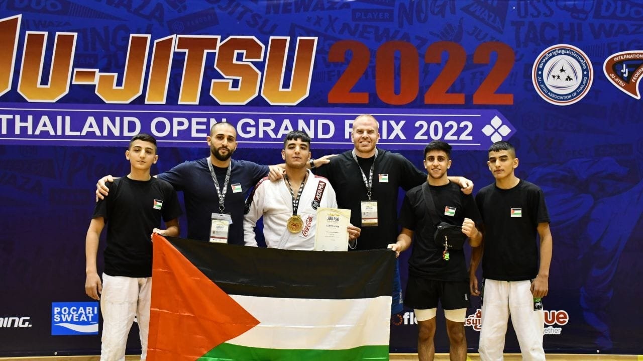 منتخب فلسطيني يحقق 6 ميداليات ملونة في بطولات تايلند الدولية