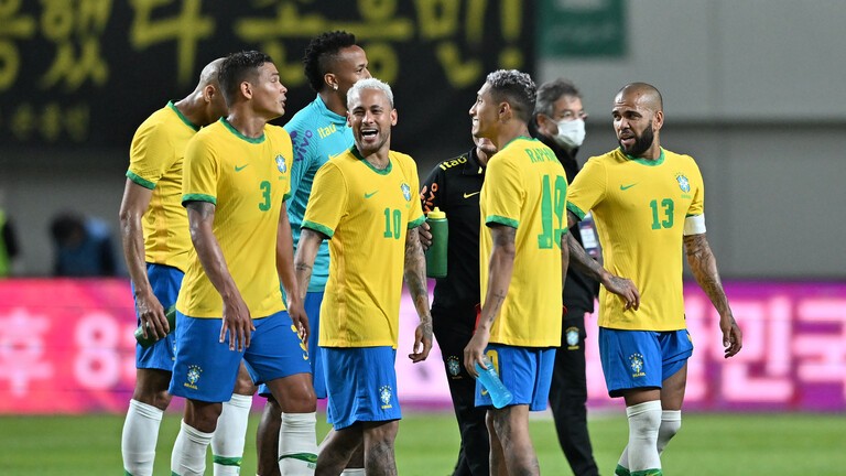 نيمار يقترب من رقم بيليه بعد الفوز الكبير للبرازيل على كوريا الجنوبية