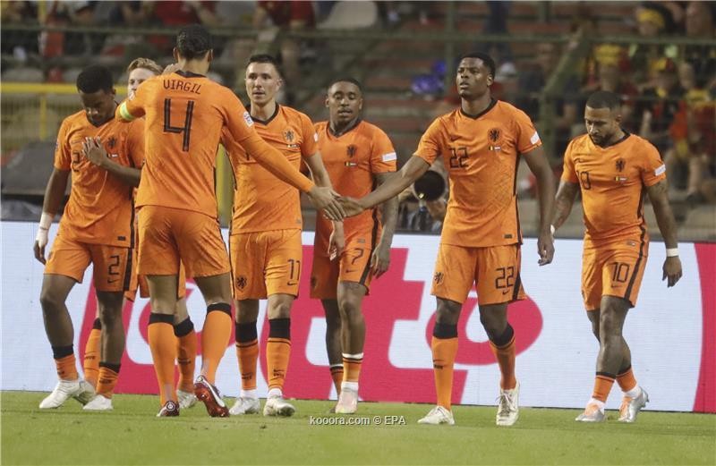بالصور : هولندا تقسو على بلجيكا برباعية في دوري الأمم الأوروبية