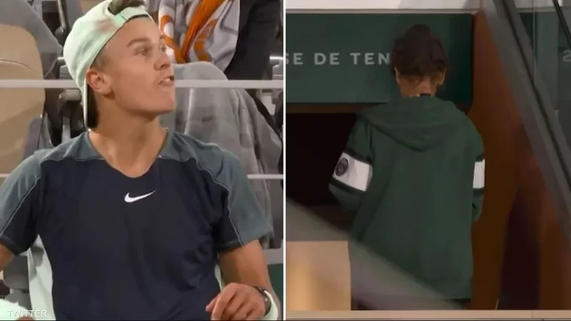 بالفيديو: مقطع مأساوي من مدرجات رولان غاروس.. فعلها نجم التنس مع أمه