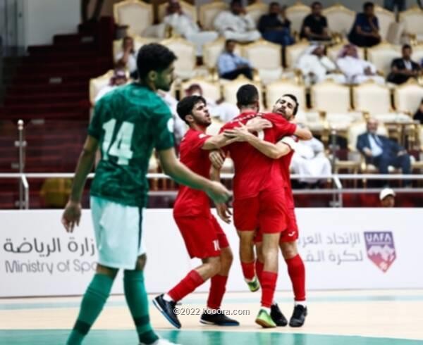 بالصور : 3 انتصارات وتعادل في انطلاقة مثيرة بكأس العرب للصالات