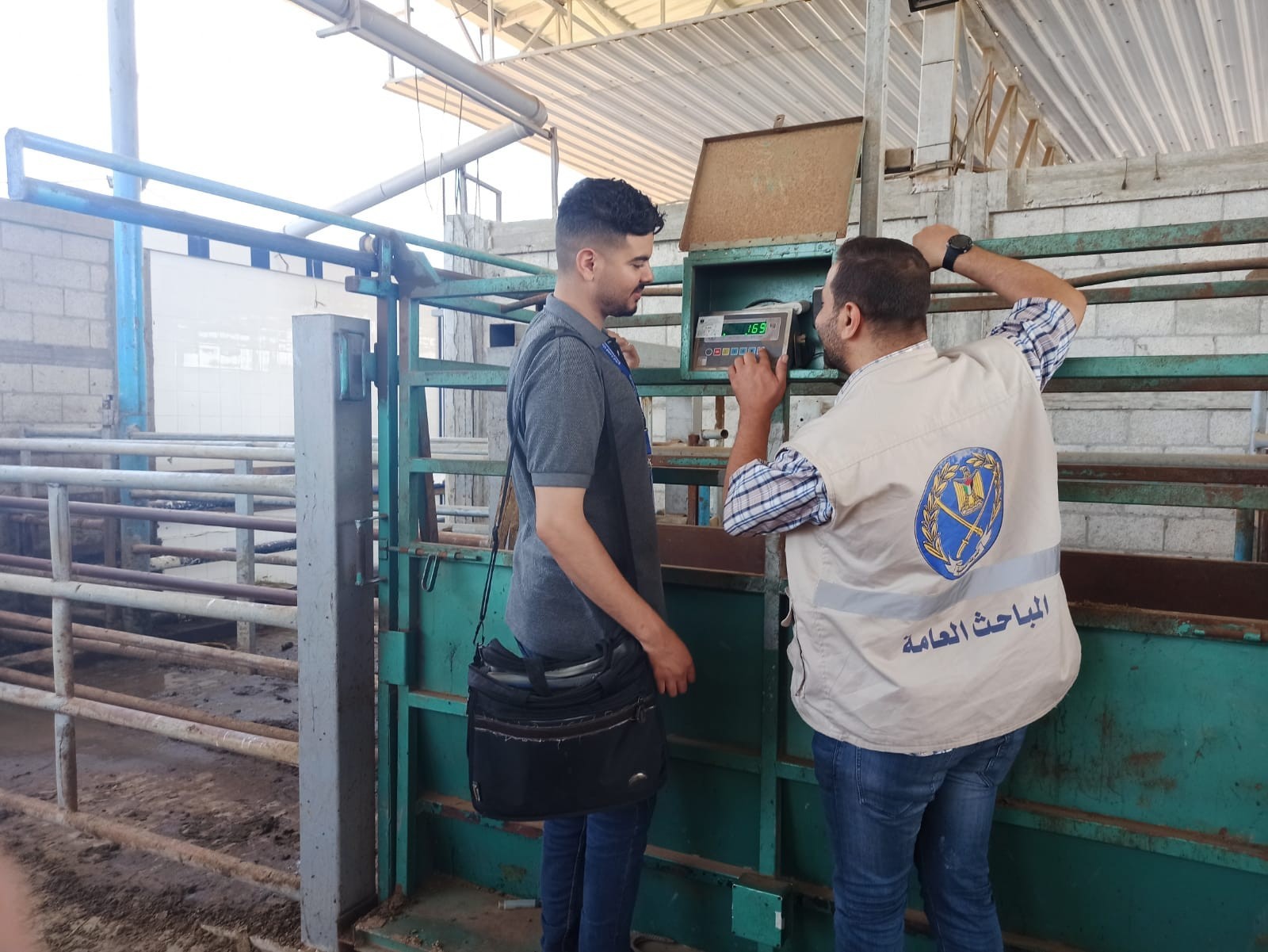 طواقم الاقتصاد بغزة تُنظم جولات تفتيشية لمتابعة الموازين والمكاييل بمزارع المواشي