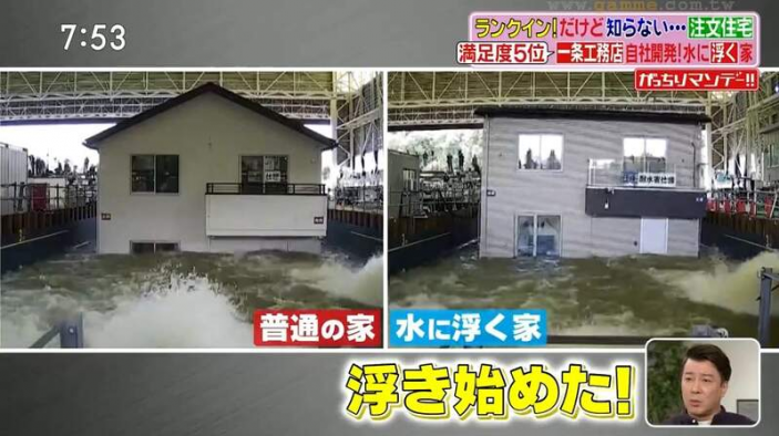 شركة يابانية تبتكر منازل مقاومة للفيضانات.. تطفو على ارتفاع يصل لـ 5 أمتار