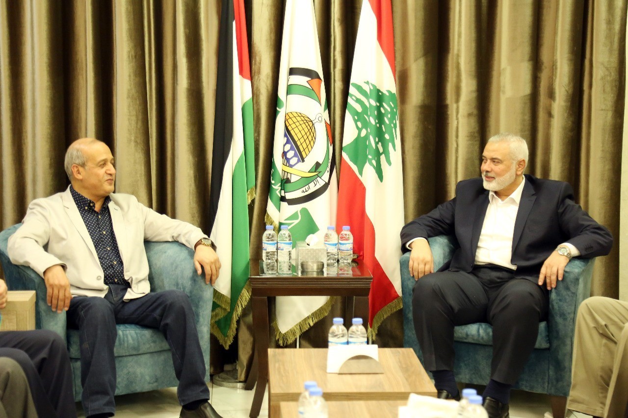 بيروت: وفد من حركة حماس يلتقي بوفد من الجبهة الشعبية