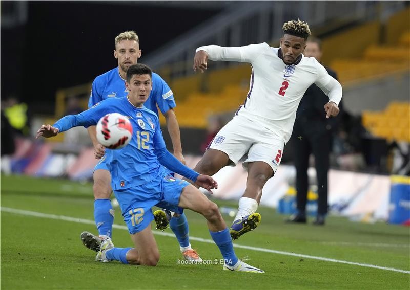 بالصور : تعادل سلبي مخيب بين إنجلترا وإيطاليا بدوري أمم أوروبا