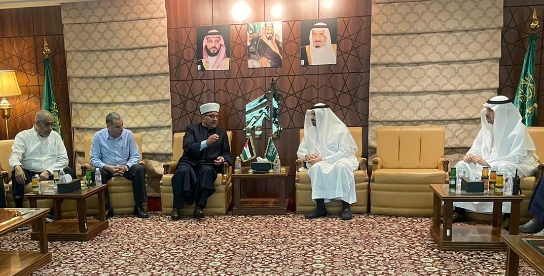 تفاصيل لقاء البكري مع رئيس المؤسسة الأهلية لمطوفي الحجاج