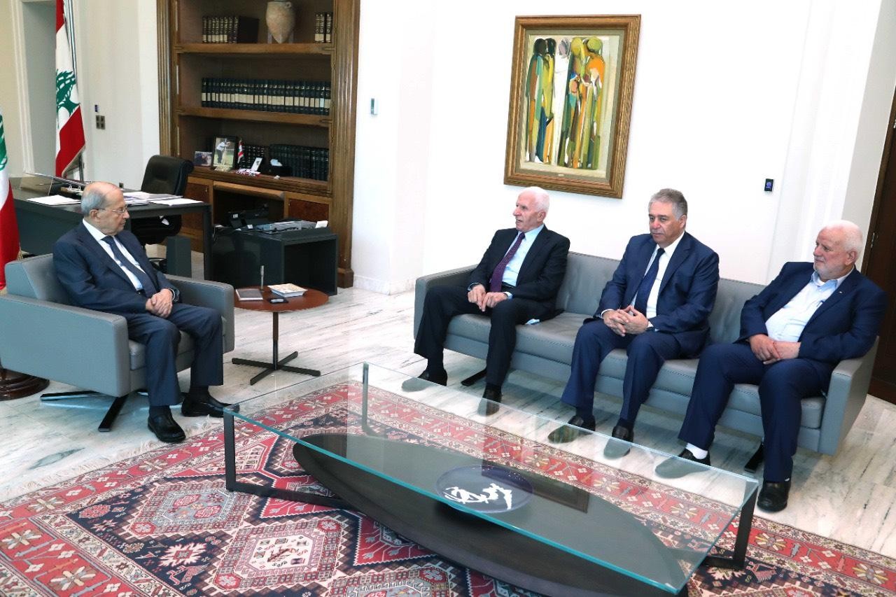 تفاصيل لقاء الأحمد مع الرئيس اللبناني في بيروت