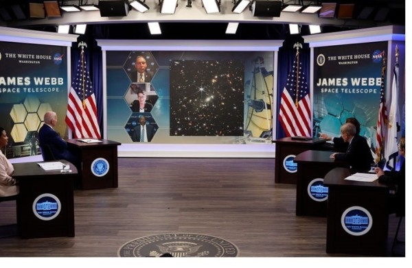 وكالة ناسا تنشر أول صورة ملونة لأعماق الفضاء بحضور بايدن