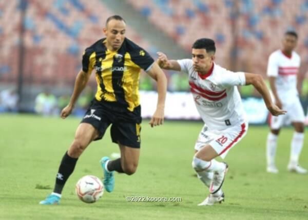 بالصور.. الزمالك يعبر فخ المقاولون ويعزز صدارة الدوري المصري