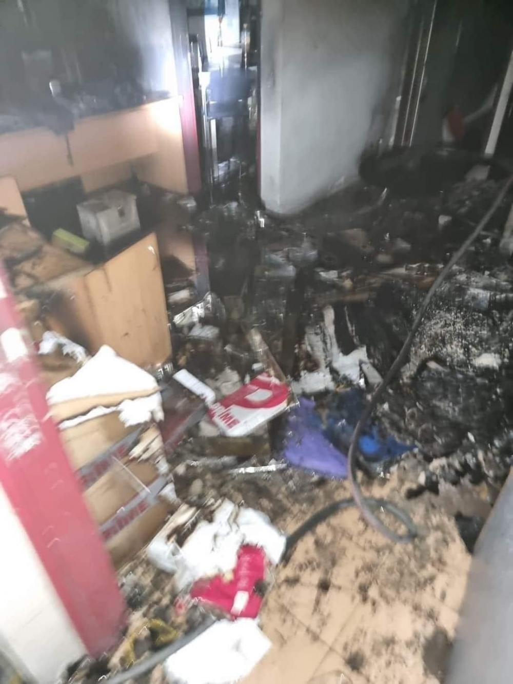خسائر فادحة بحريق داخل مدرسة في النقب