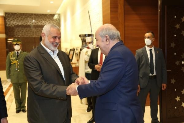 هنية يكشف عن مبادرة الرئيس الجزائري للمصالحة الفلسطينية