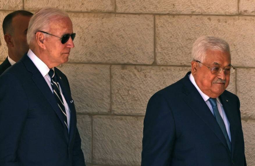 طالع البيان الأمريكي عقب زيارة الرئيس بايدن إلى الأراضي الفلسطينية ولقائه بالرئيس عباس