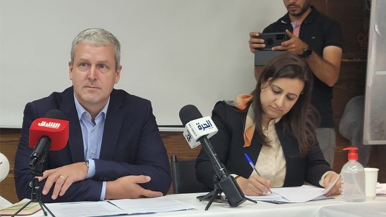 تحدث عن أزمة معبر الكرامة