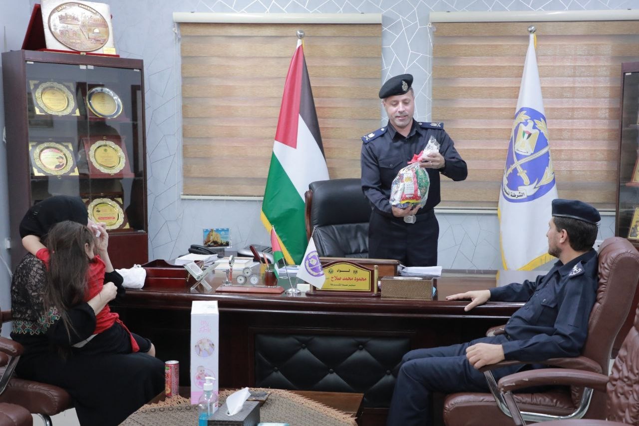 الشرطة المجتمعية بغزة تُنهي عددًا من الخلافات المالية