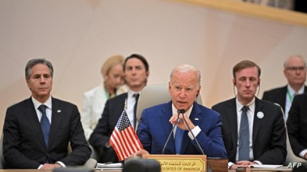 خلال كلمته في قمة جدة