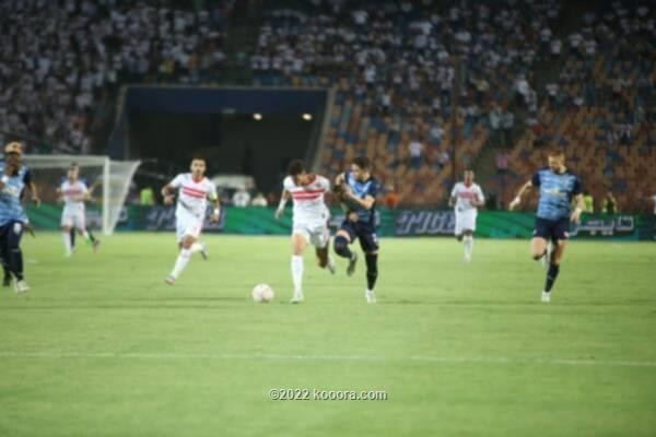 بالصور.. الزمالك يقسو على بيراميدز ويبتعد بصدارة الدوري المصري