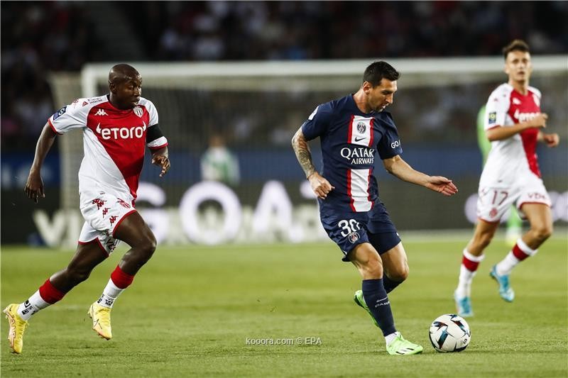 بالصور.. موناكو يعطل قطار باريس في الدوري الفرنسي