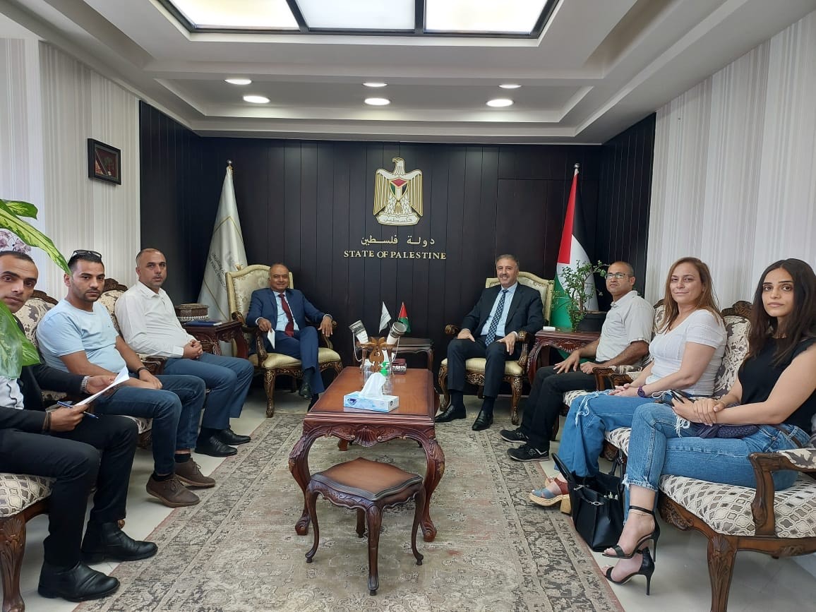 هذا ما حاء في لقاء الوزير عساف بممثل البنك الدوليّ في فلسطين