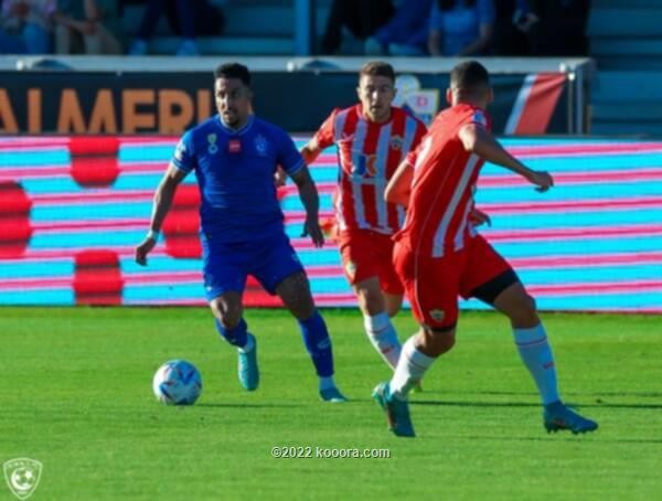 بالصور.. الهلال السعودي يحقق فوزا معنويا على ألميريا