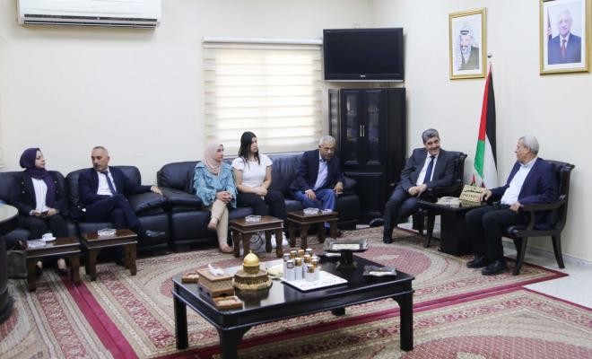 هذا ما جاء في لقاء وكيل وزارة الداخلية مع محافظ قلقيلية