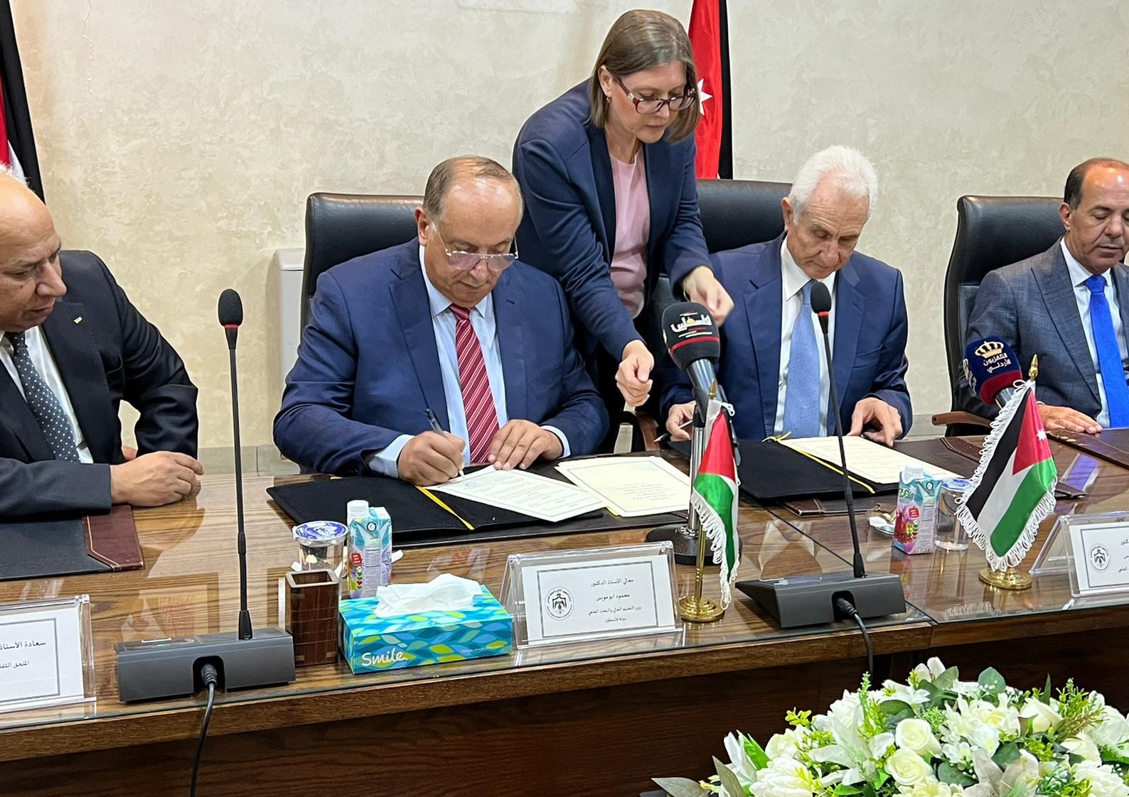 فلسطين والأردن توقّعان برنامجًا للتعاون في مجال التعليم العالي