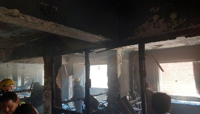 الرئيس عباس يُعزّي نظيره المصري وبابا الإسكندرية بضحايا حريق كنيسة إمبابة