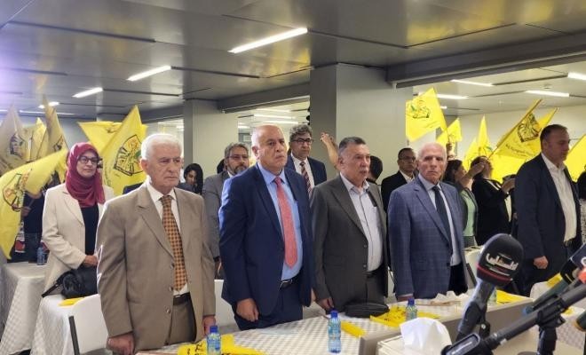 الأحمد: اجتمعنا في بيروت لبحث عقد المؤتمر الثامن لحركة فتح