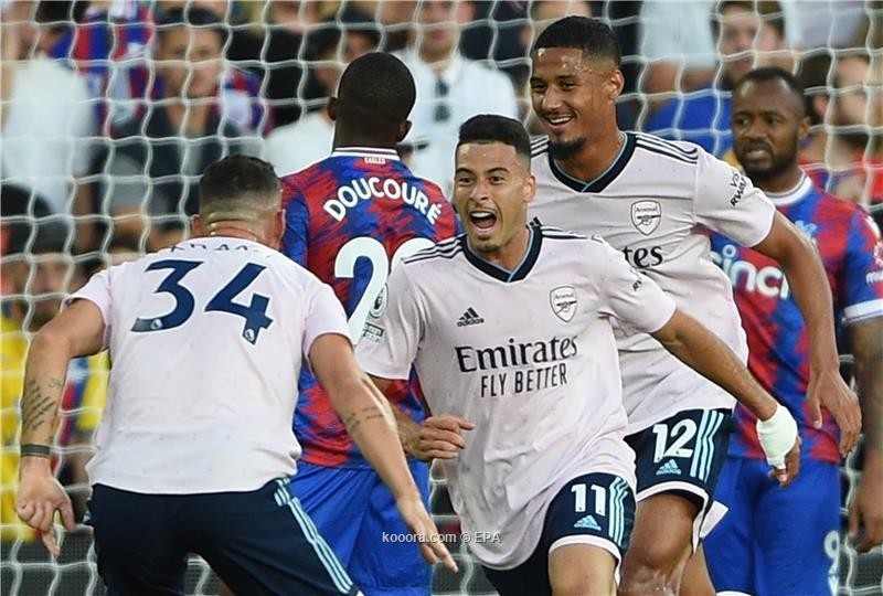 بالصور: آرسنال يرفع ستار البريميرليج بانتصار على كريستال بالاس