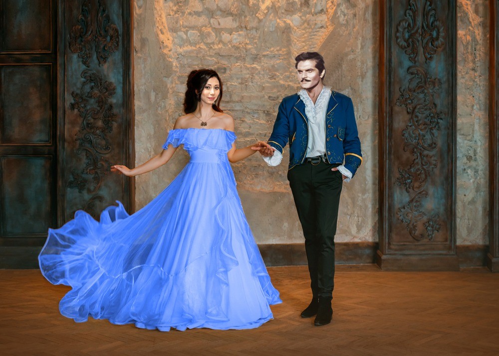 عمر الشريف يلعب دور حبيب شيماء الشايب في أغنية "يفرق كتير"