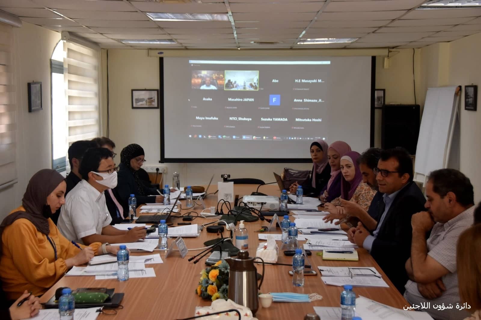 "شؤون اللاجئين" و"جايكا" تُصادقان على الخطوة الثانية من مشروع تحسين المخيمات بالضفة