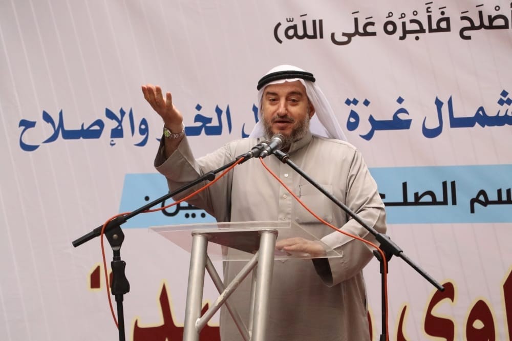 شرطة شمال غزة ترعى صلحًا عشائريًا بين عالتي حميد والشلتاوي