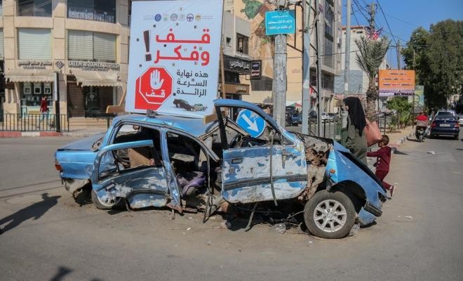 مرور غزة: 7 حوادث سير وقعت خلال الـ24 ساعة الماضية