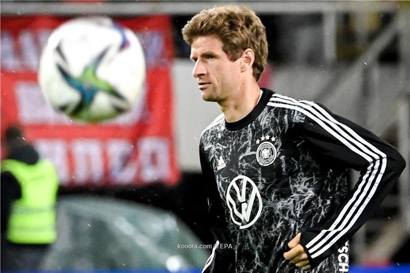 مولر يتسبب في جرح زميله ومغادرته مران ألمانيا