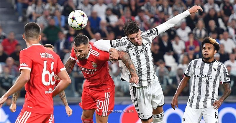 بالصور.. بنفيكا يقلب الطاولة على يوفنتوس في عقر داره