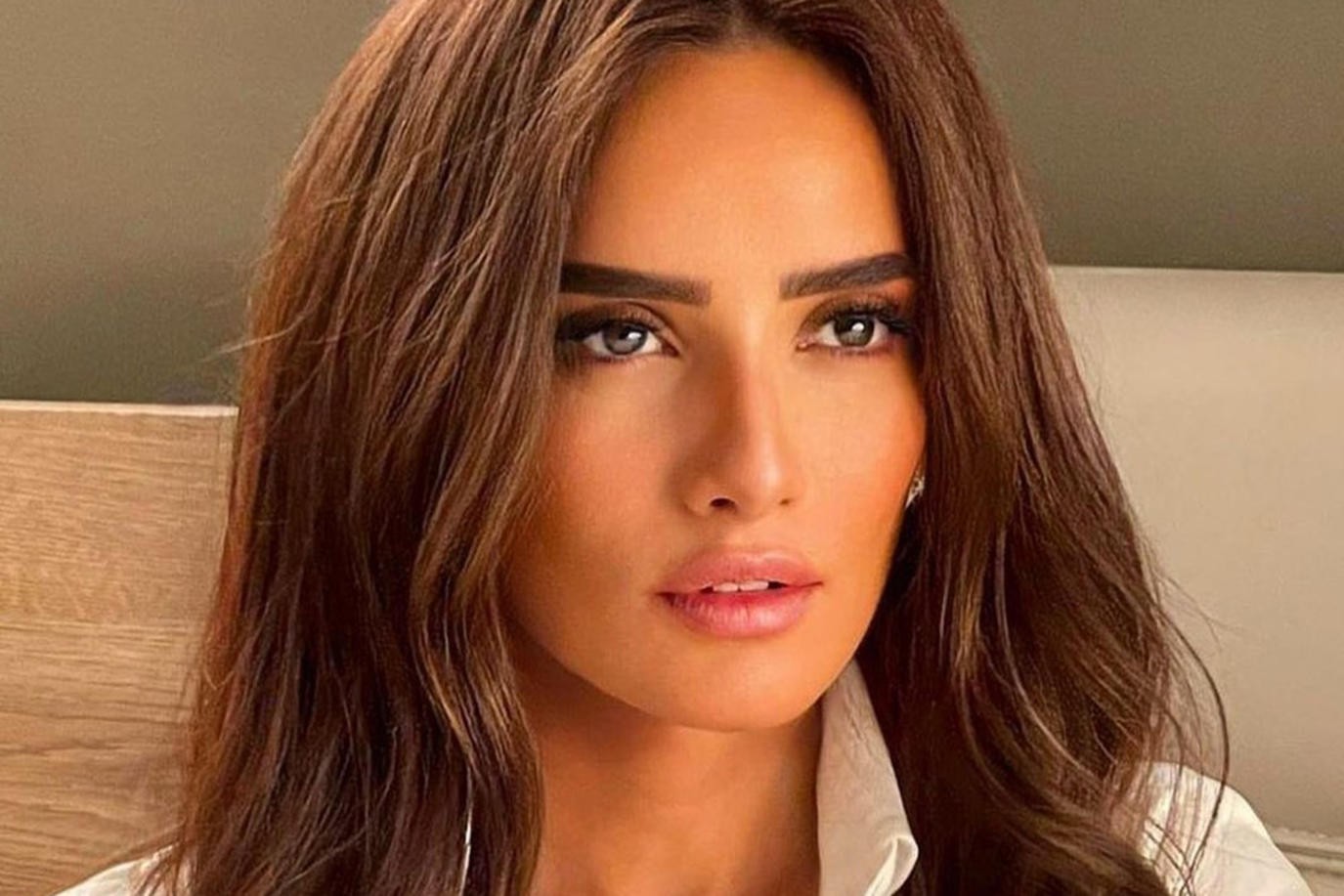 الفنانة زينة: ضربات قلبى كانت بتزيد فى مسلسل الليلة واللى فيها